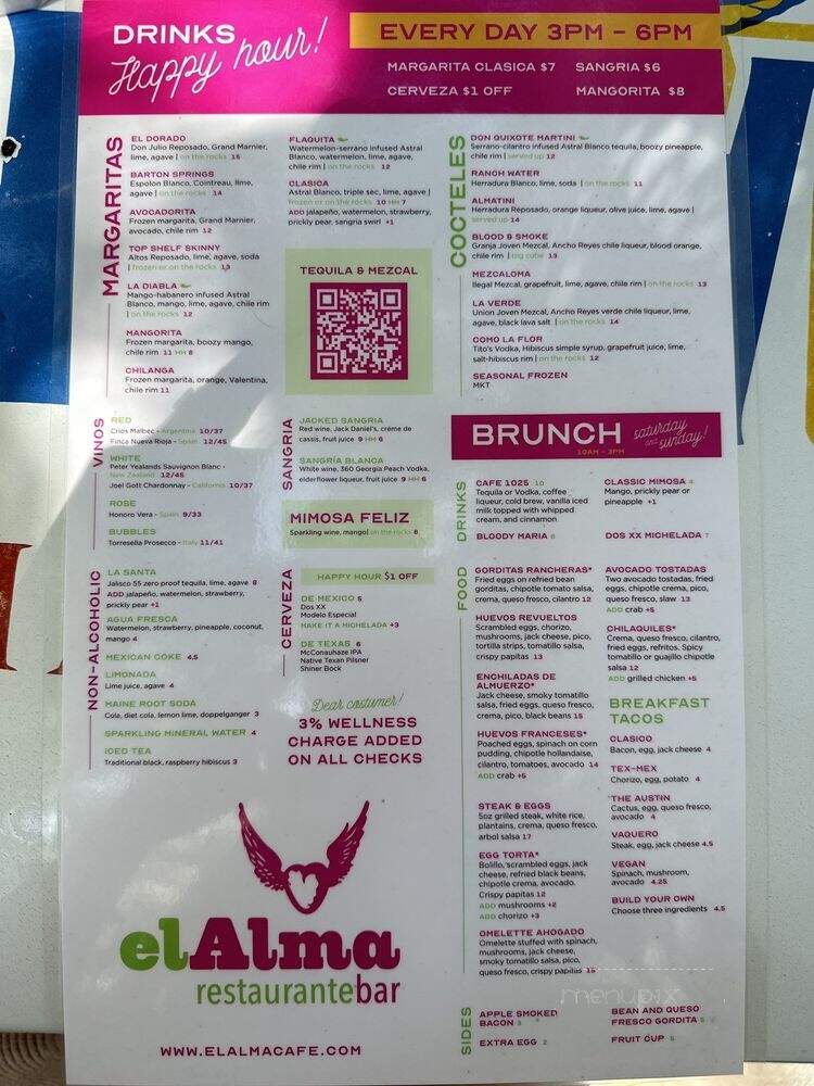 El Chile Cafe Y Cantina - Austin, TX menu_pic