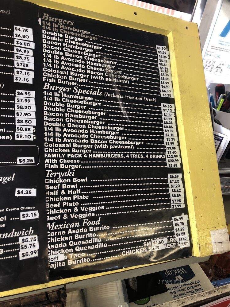 Angelo's Burgers - Santa Fe Springs, CA menu_pic