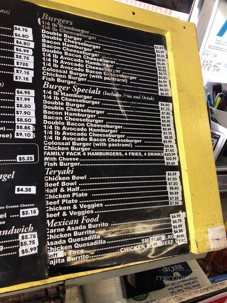 Angelo's Burgers - Santa Fe Springs, CA menu_pic