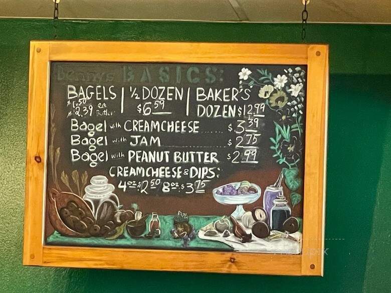 Benny's Bagels - Richardson, TX menu_pic
