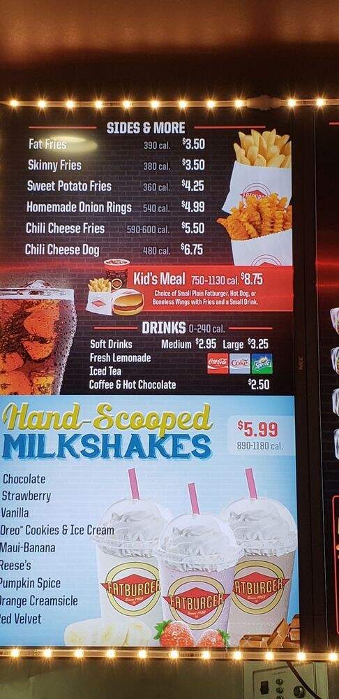 Fatburgers - Carson, CA menu_pic