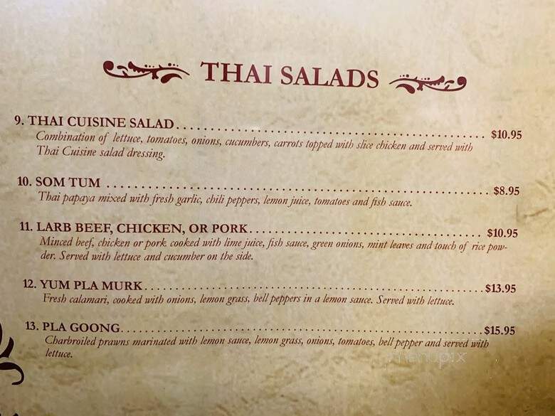 Thai Cuisine 2 Restaurant - Merced, CA