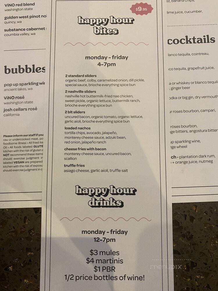 Bare Burger - Astoria, NY menu_pic