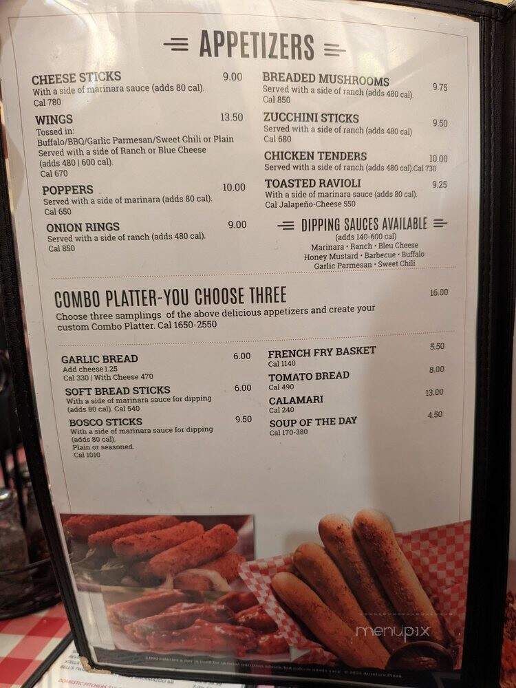 Aurelio's - La Grange, IL menu_pic