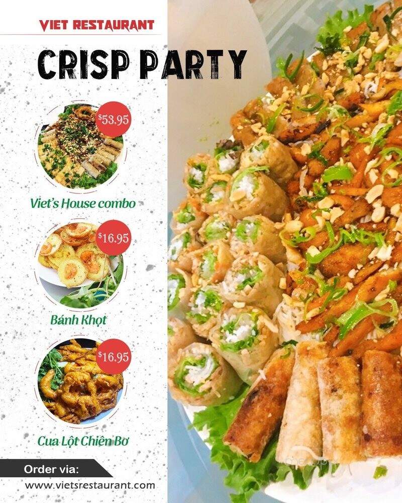 Viet's - Denver, CO menu_pic