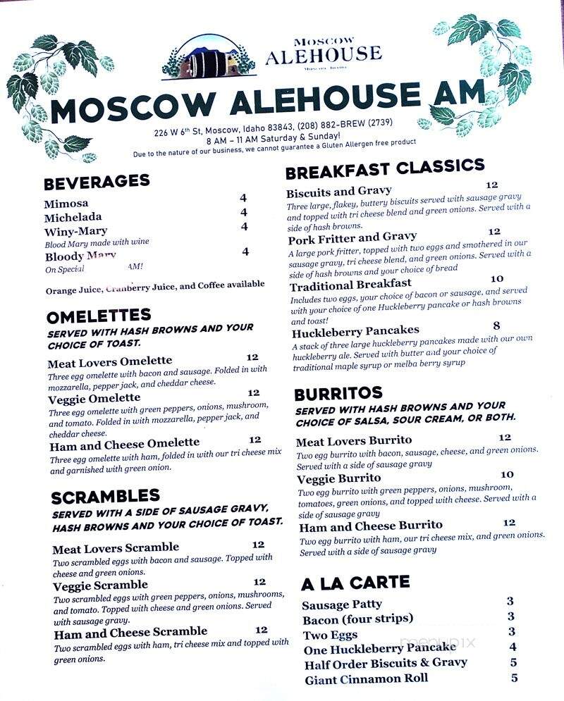 The Moscow Ale House - Moscow, ID
