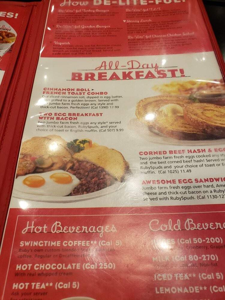 Ruby's - Long Beach, CA menu_pic