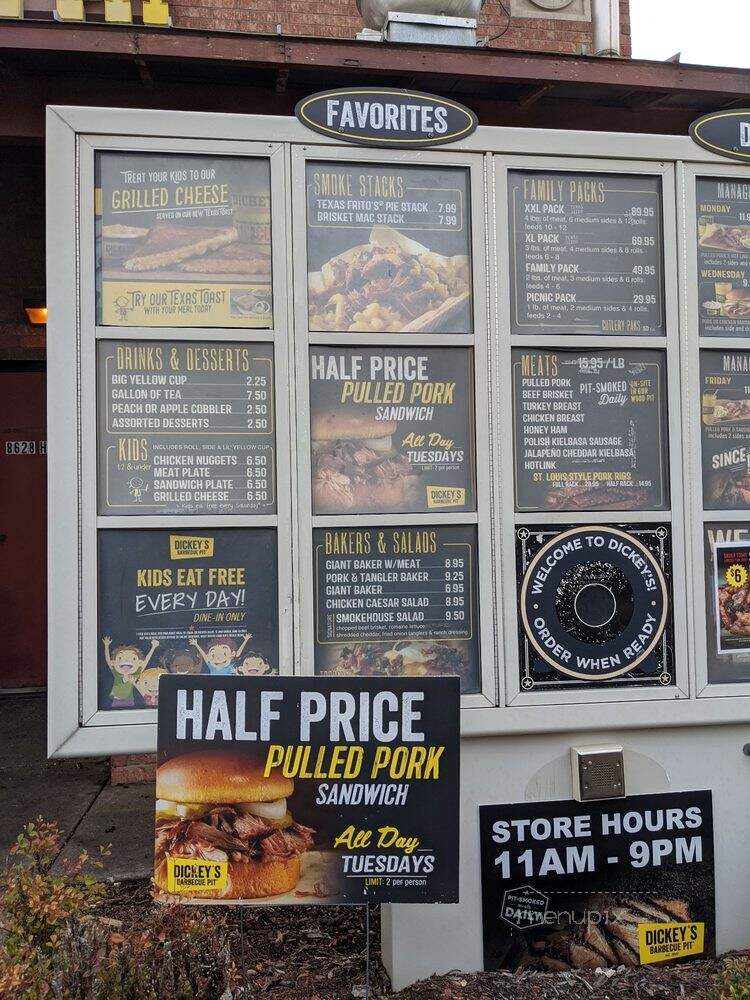 Dickey's Barbecue Pit - McKinney, TX menu_pic