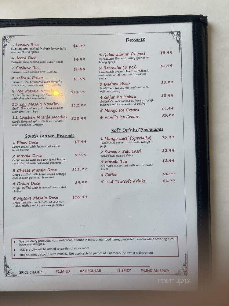 Bay Leaf - Baton Rouge, LA menu_pic