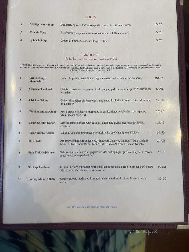 Bay Leaf - Baton Rouge, LA menu_pic