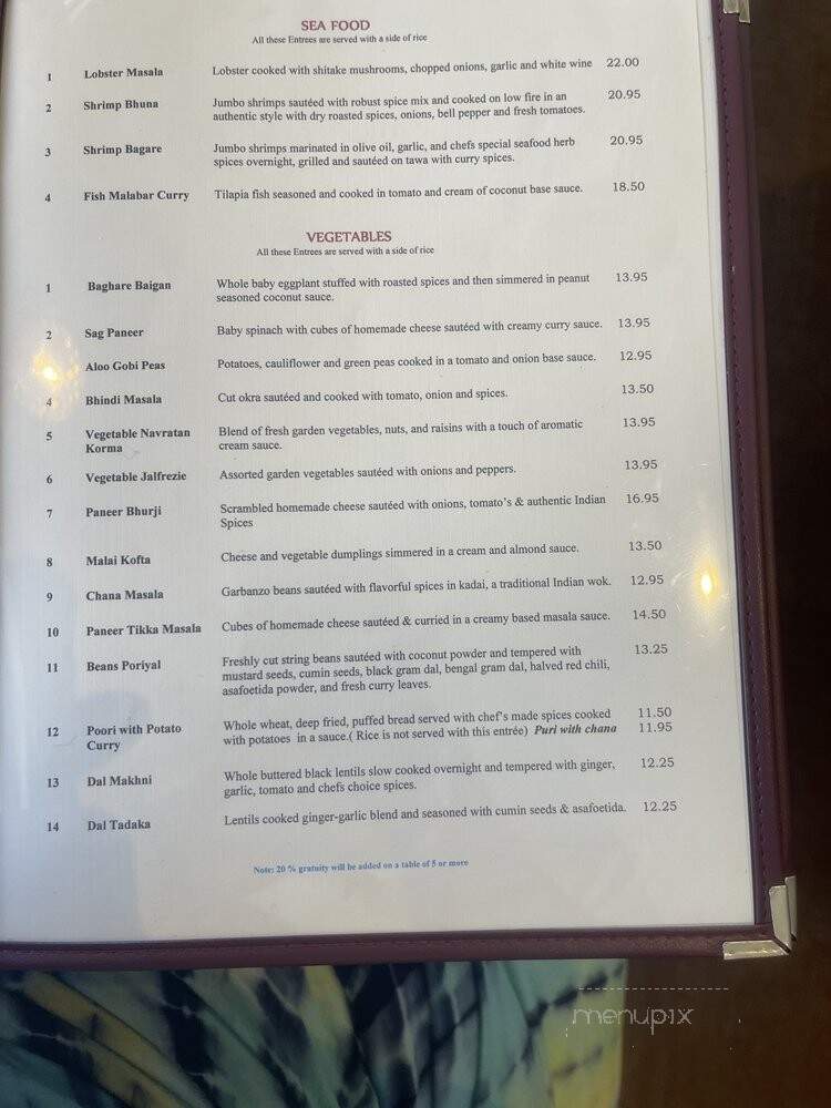 Bay Leaf - Baton Rouge, LA menu_pic