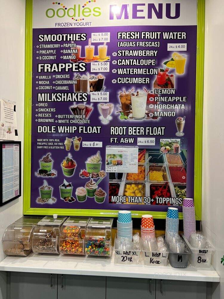 Oodles Frozen Yogurt - Modesto, CA