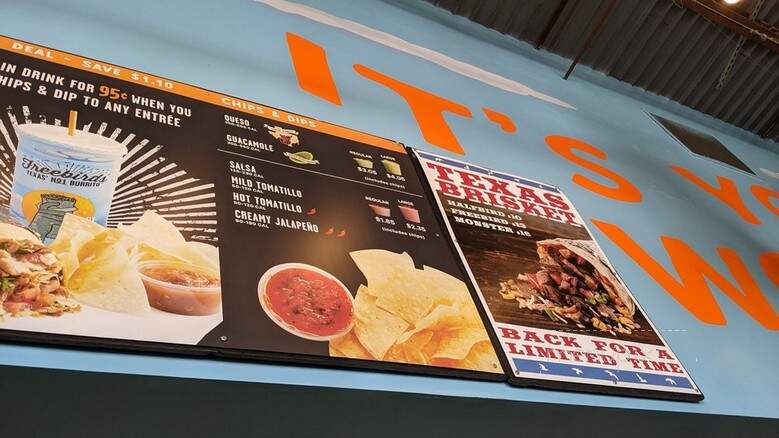 Freebirds World Burrito - San Antonio, TX menu_pic