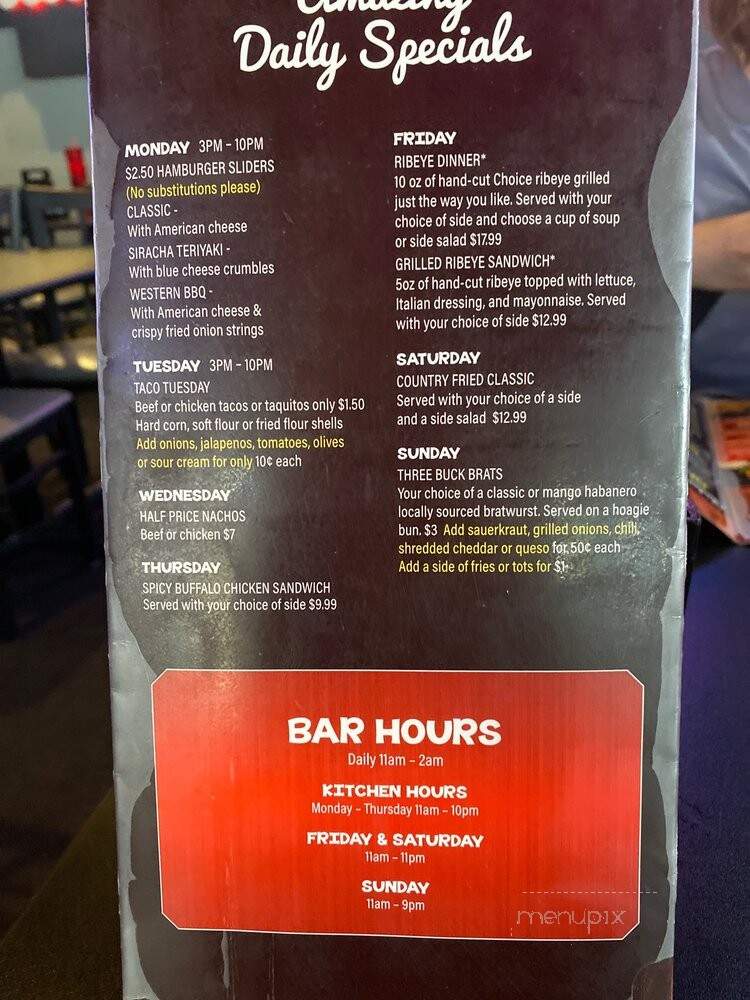 Hatfield's Corner - Omaha, NE menu_pic