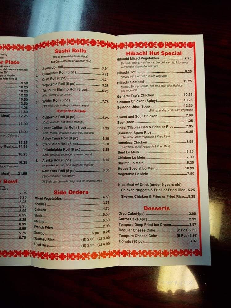 Hibachi Hut - North Charleston, SC