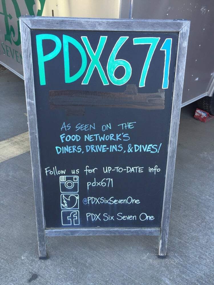 PDX Six Seven One Food Cart - Portland, OR
