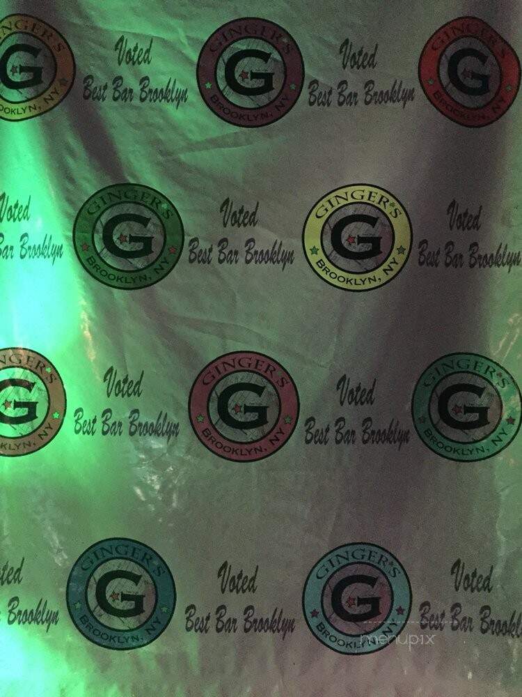 Ginger's Bar - Brooklyn, NY menu_pic