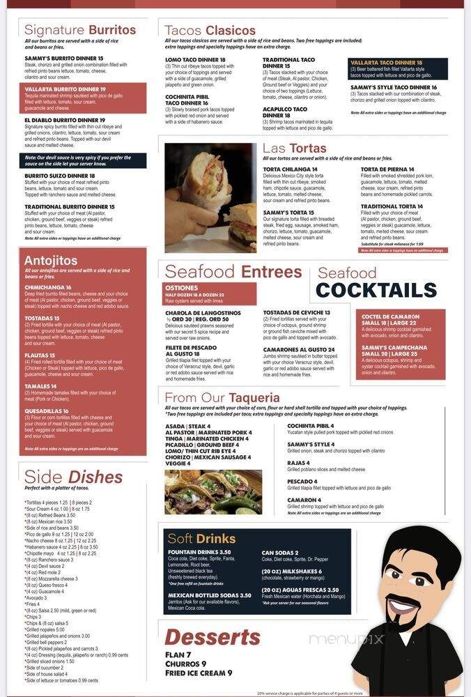 Tres Mujeres Mexican Grill - South Elgin, IL menu_pic