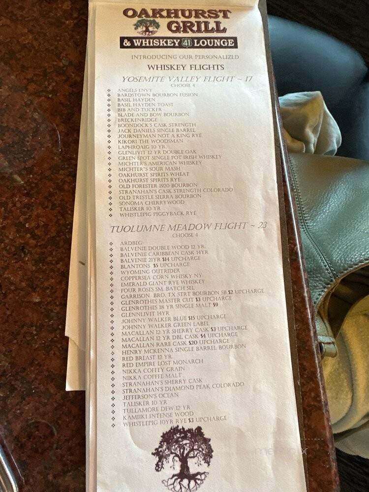 Yosemite Gateway Restaurant - Oakhurst, CA menu_pic