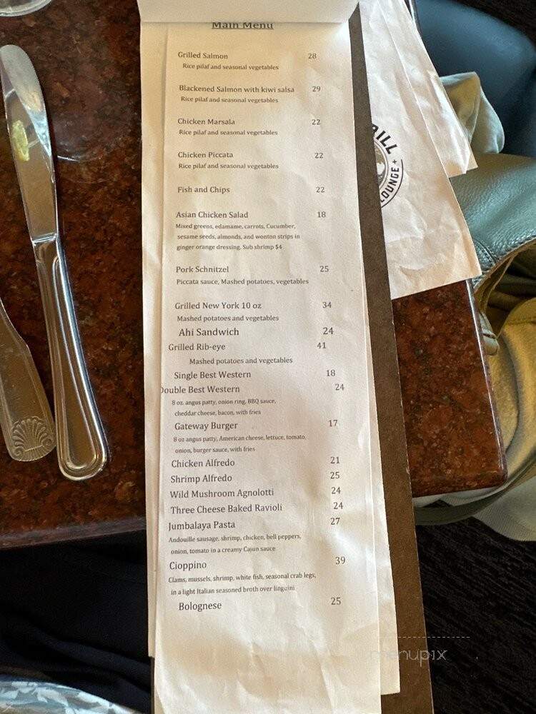 Yosemite Gateway Restaurant - Oakhurst, CA menu_pic