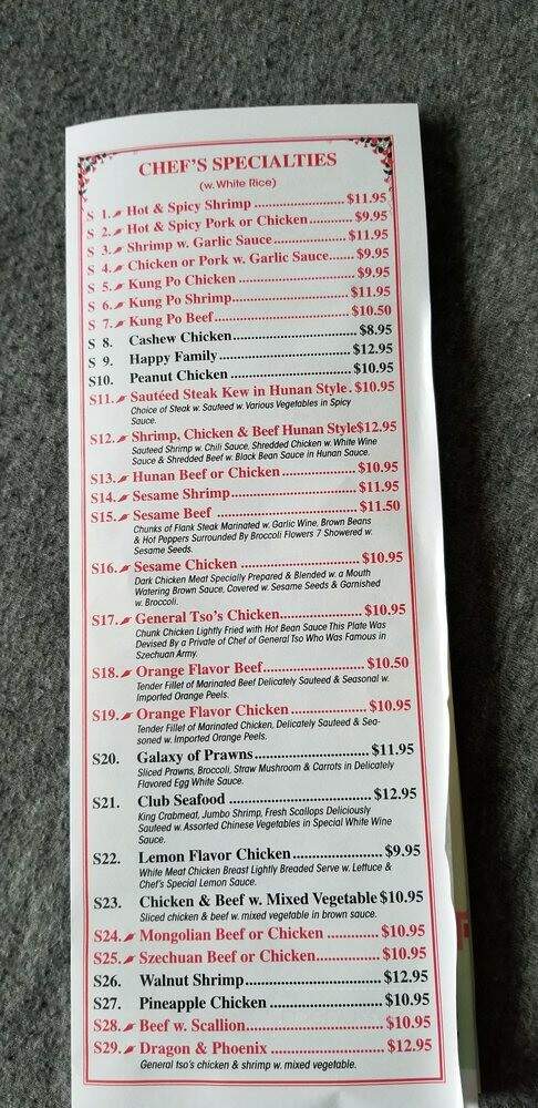 Empire Wok - Jordan, MN menu_pic