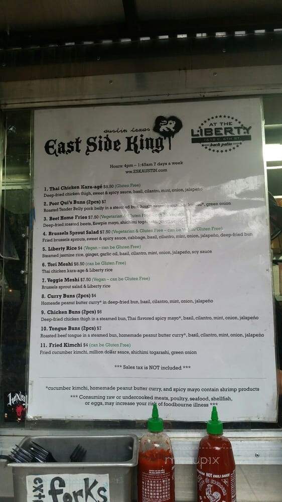 East Side King Food Cart - Austin, TX