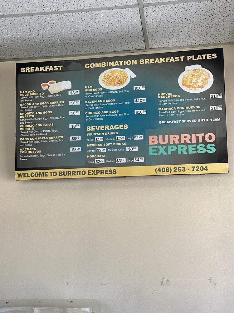Burrito Express - Milpitas, CA