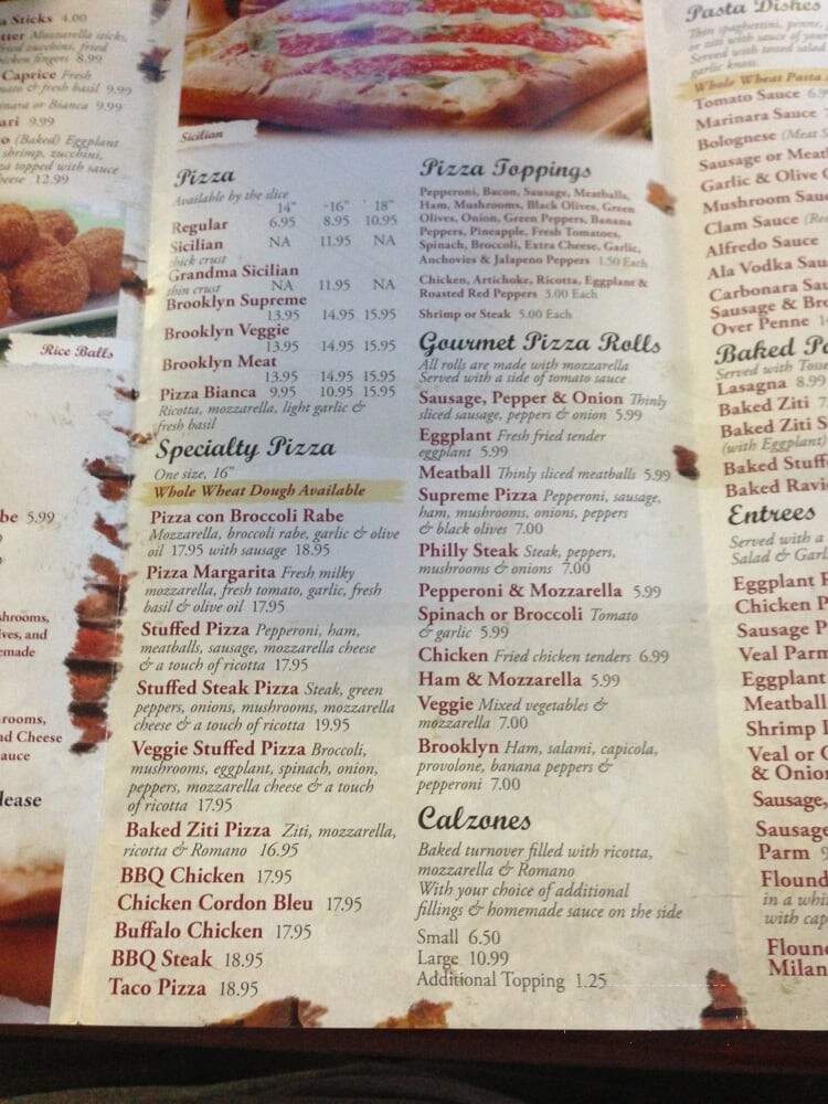 Touch of Brooklyn - Fort Pierce, FL menu_pic