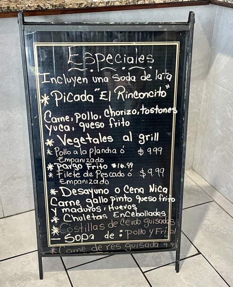 El Rinconcito Salvadoreno - North Lauderdale, FL menu_pic