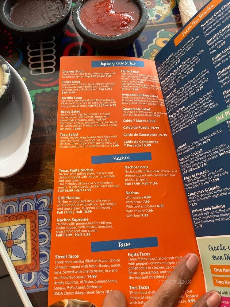 Toro Bravo LLC - Gulf Breeze, FL menu_pic