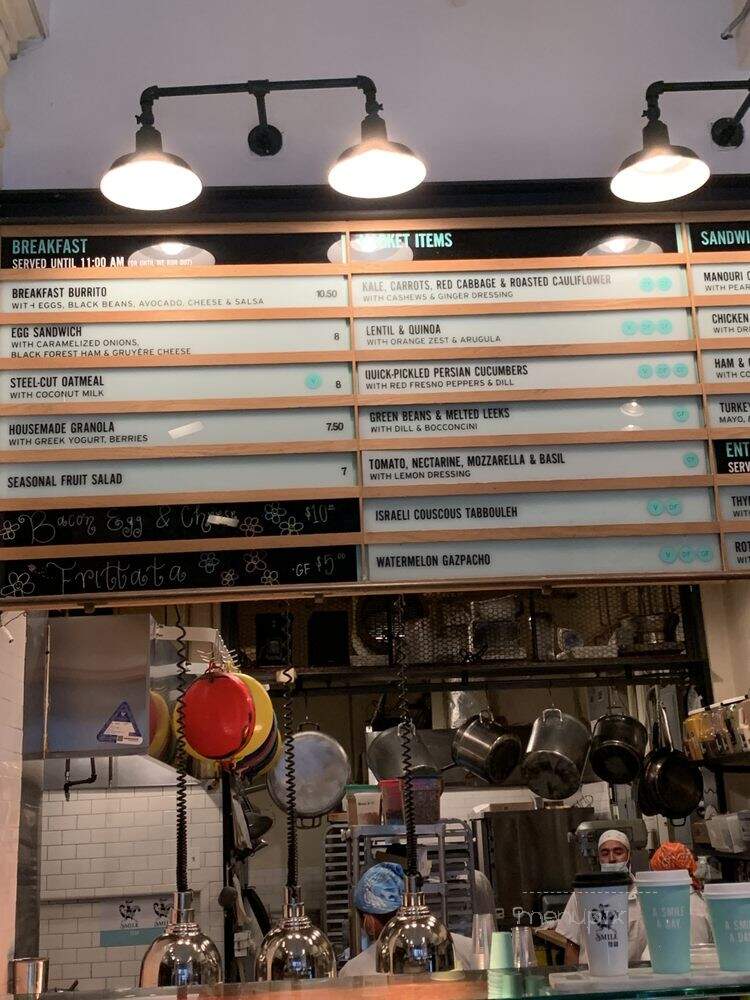 The Smile - New York, NY menu_pic