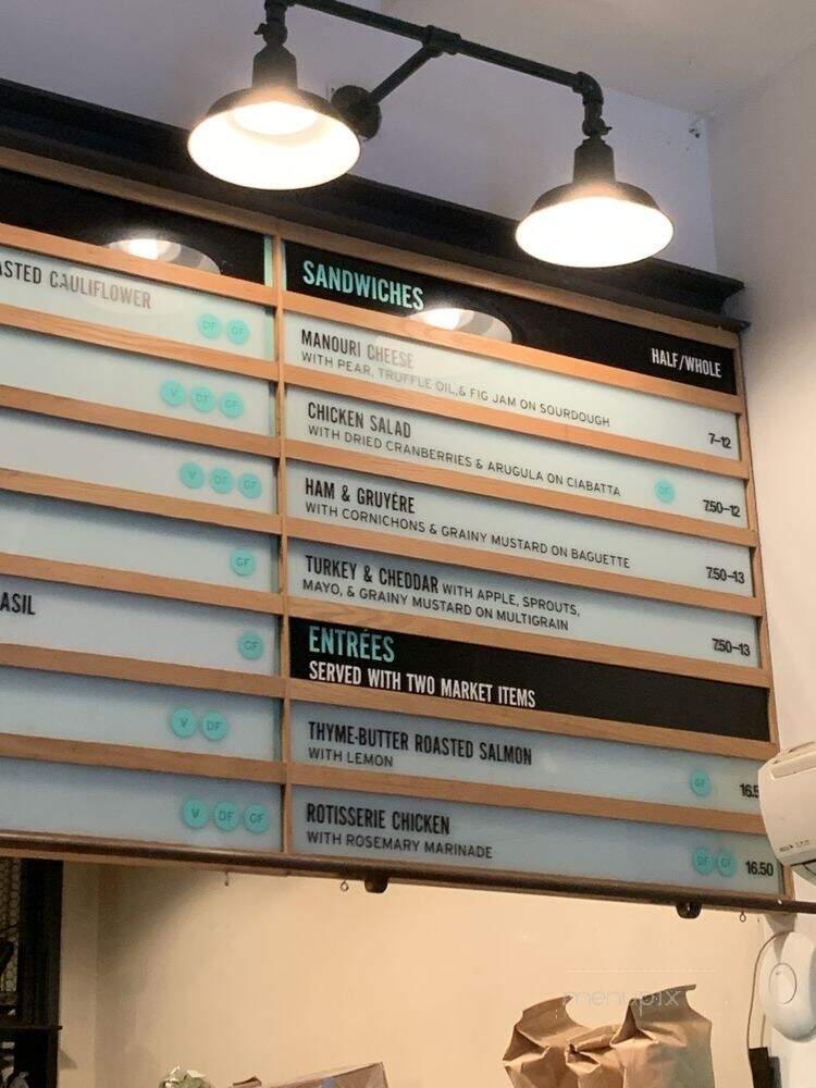 The Smile - New York, NY menu_pic