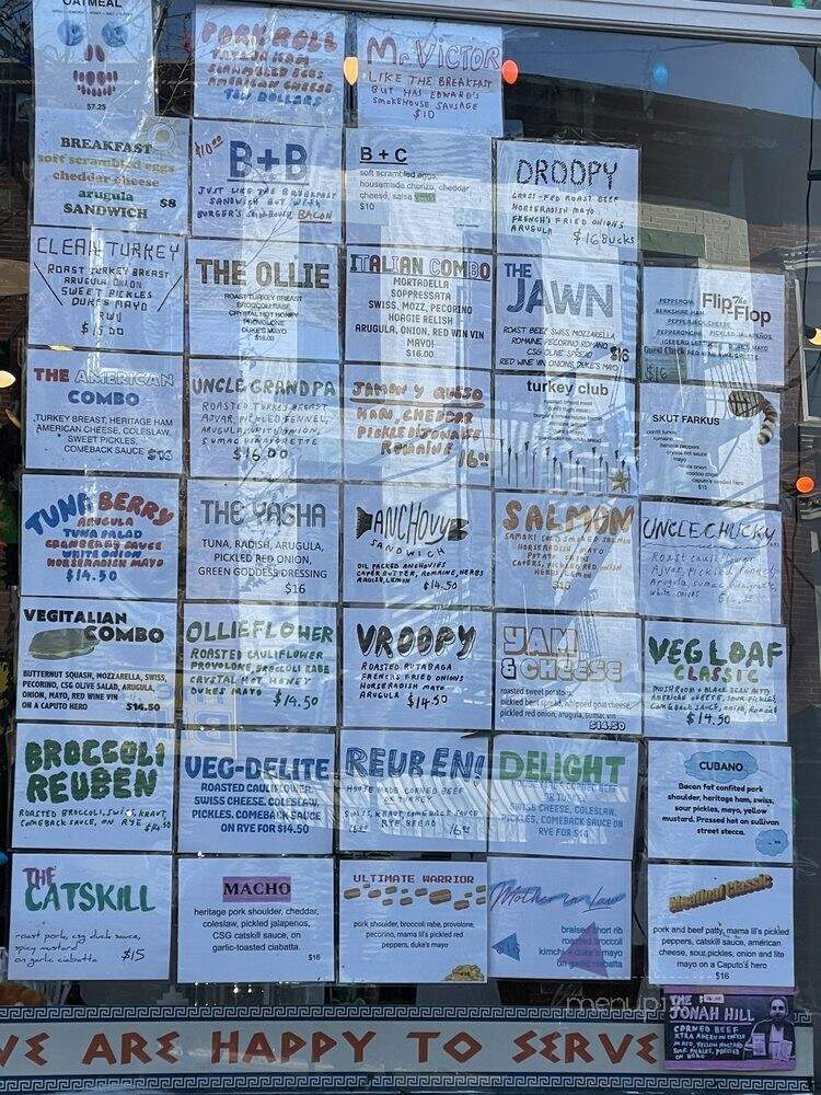 Court Street Gourmet - Brooklyn, NY menu_pic