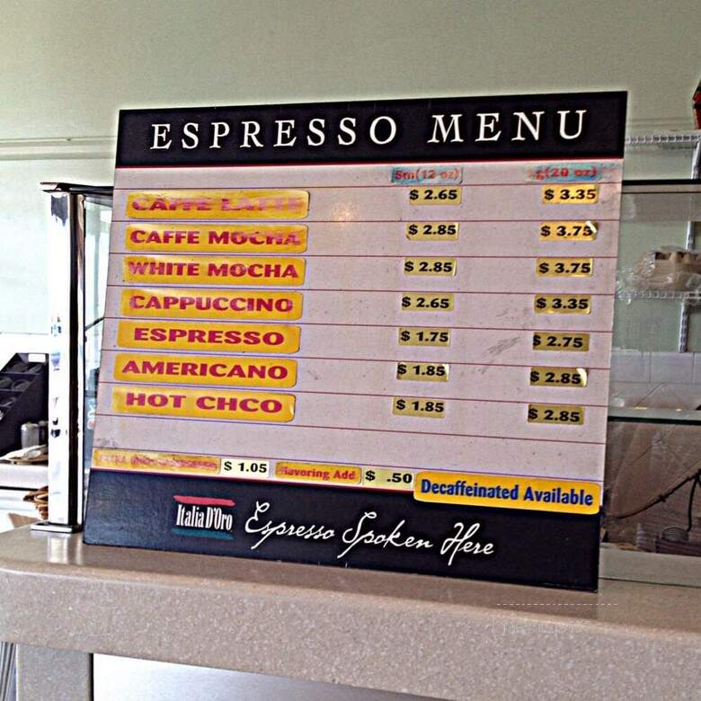 Souza's Bakery - Santa Clara, CA menu_pic