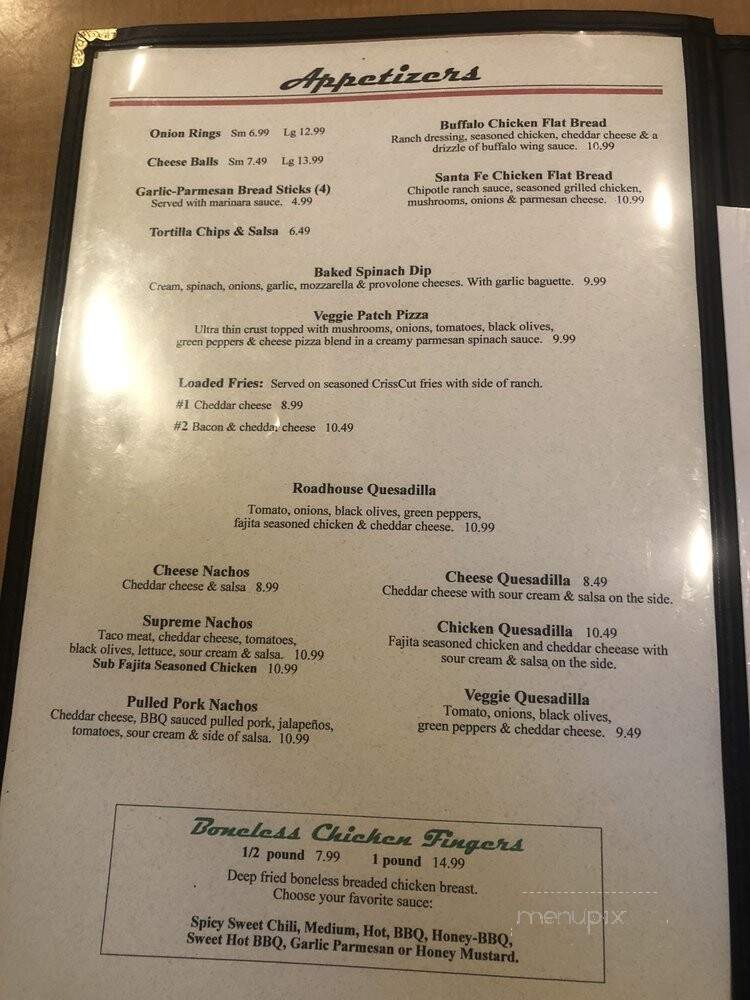Roadhouse Vermillion - Vermillion, SD menu_pic