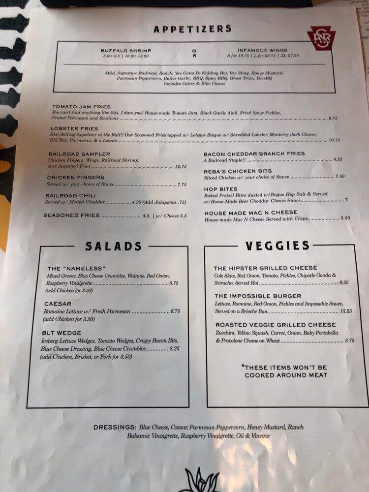 Railroad Street Bar-B-Que - Farmerville, LA menu_pic