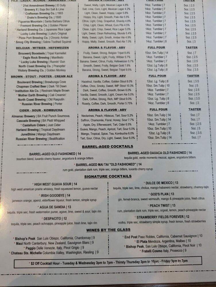 38 Degrees Ale house - Alhambra, CA