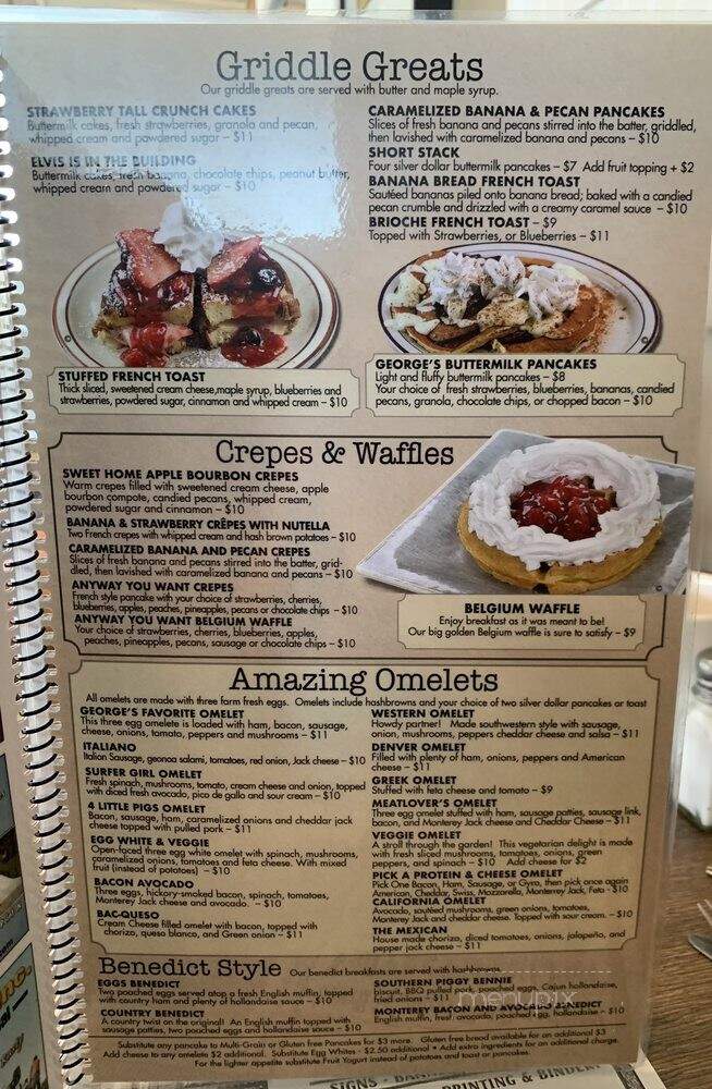 Georgia's Family Restaurant - Hattiesburg, MS menu_pic