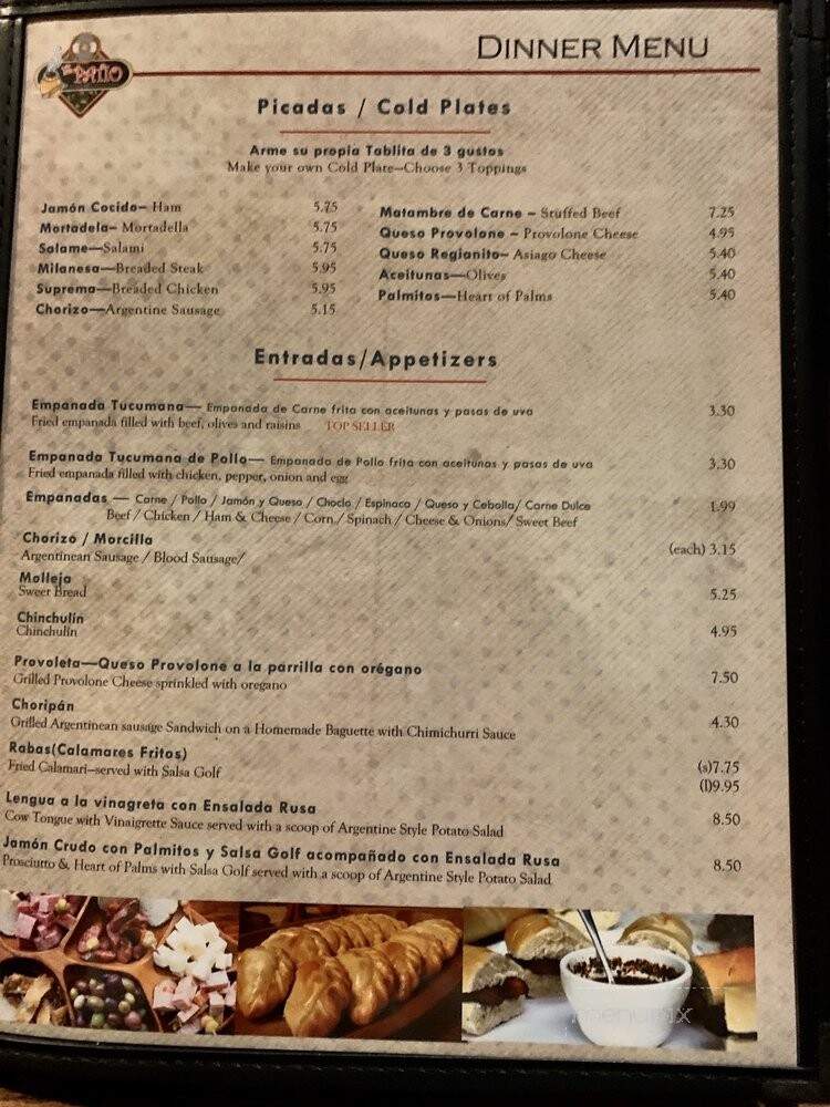 El Torito Tex-Mex - Rockville, MD menu_pic