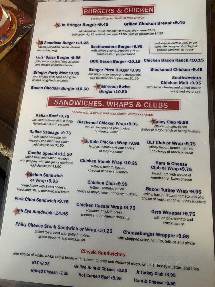 Bringer Inn - Morton Grove, IL menu_pic