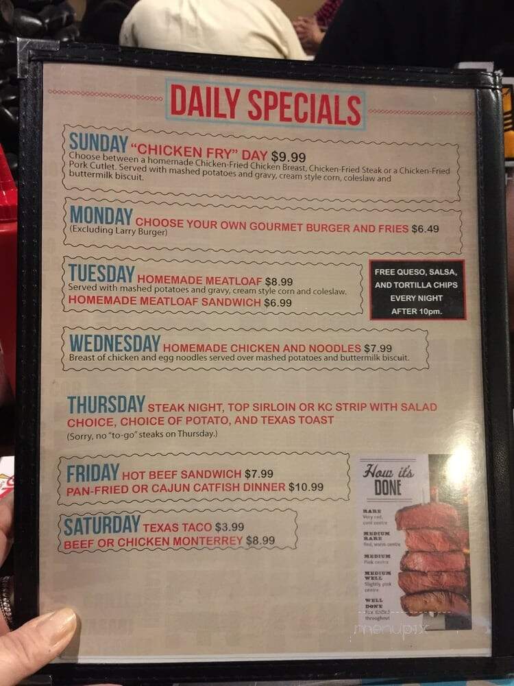 Walt's Sports Bar Grill - Wichita, KS menu_pic