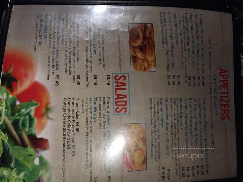 Walt's Sports Bar Grill - Wichita, KS menu_pic