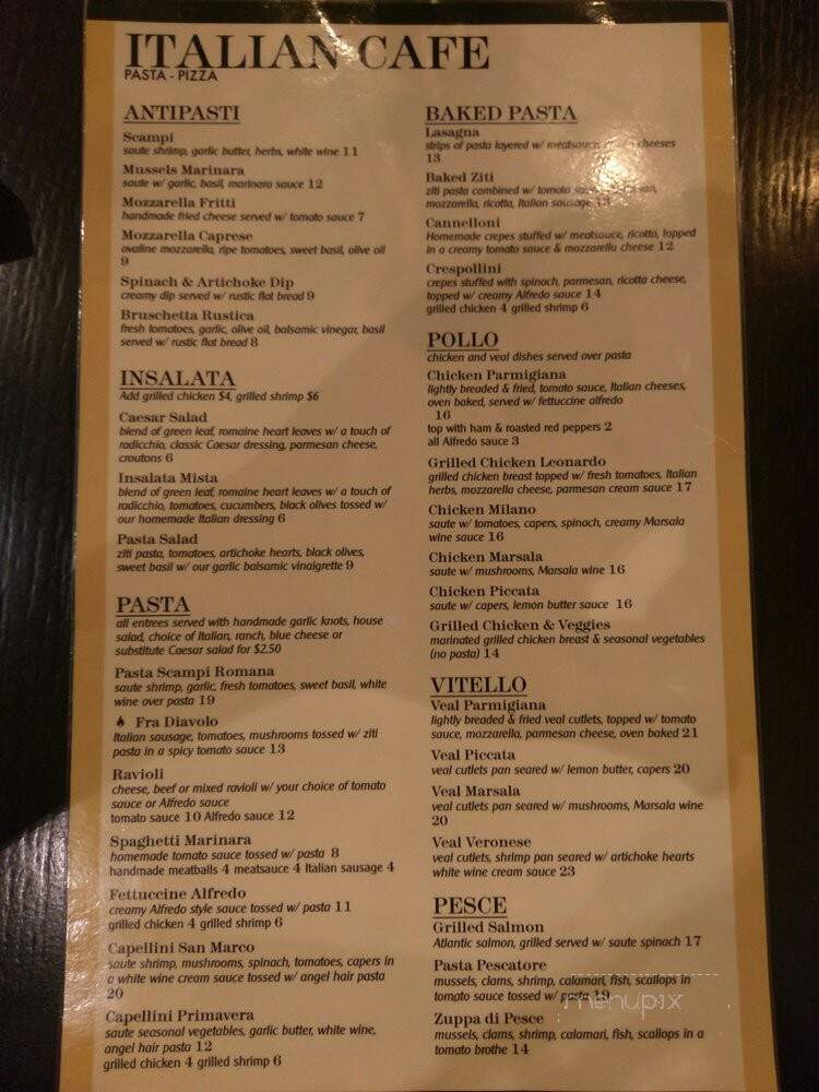Italian Cafe - Houston, TX