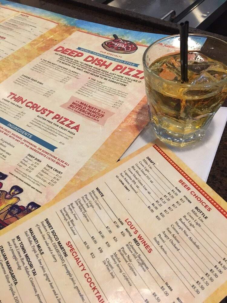 Lou Malnati's Pizzeria - Schaumburg, IL menu_pic