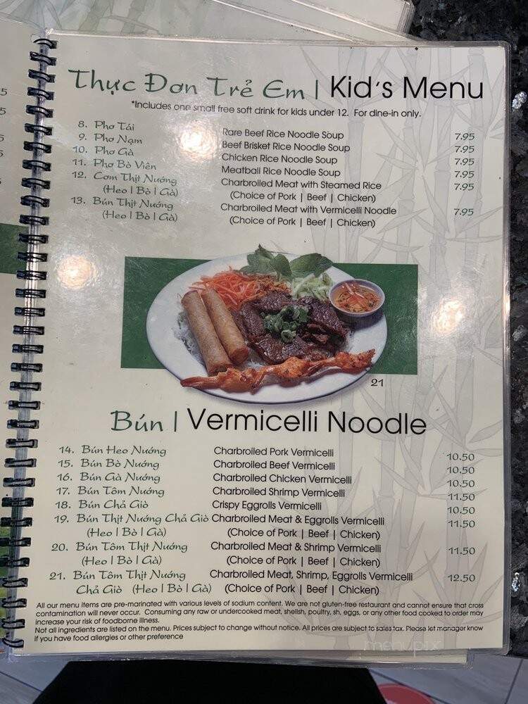Pho Vina - Anaheim, CA