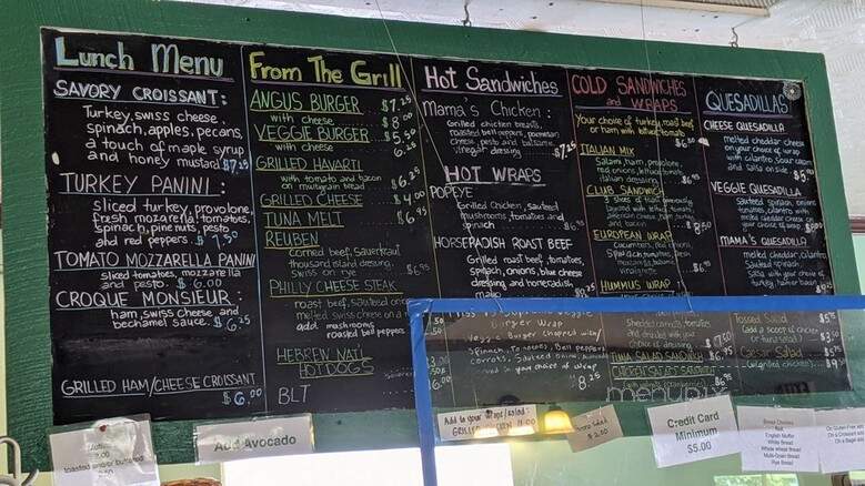 Nola Bakery Cafe - Hudson, NY menu_pic