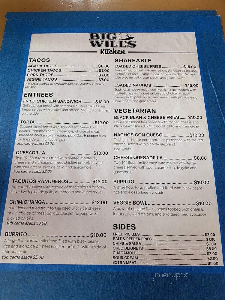 Captain Black's - Seattle, WA menu_pic