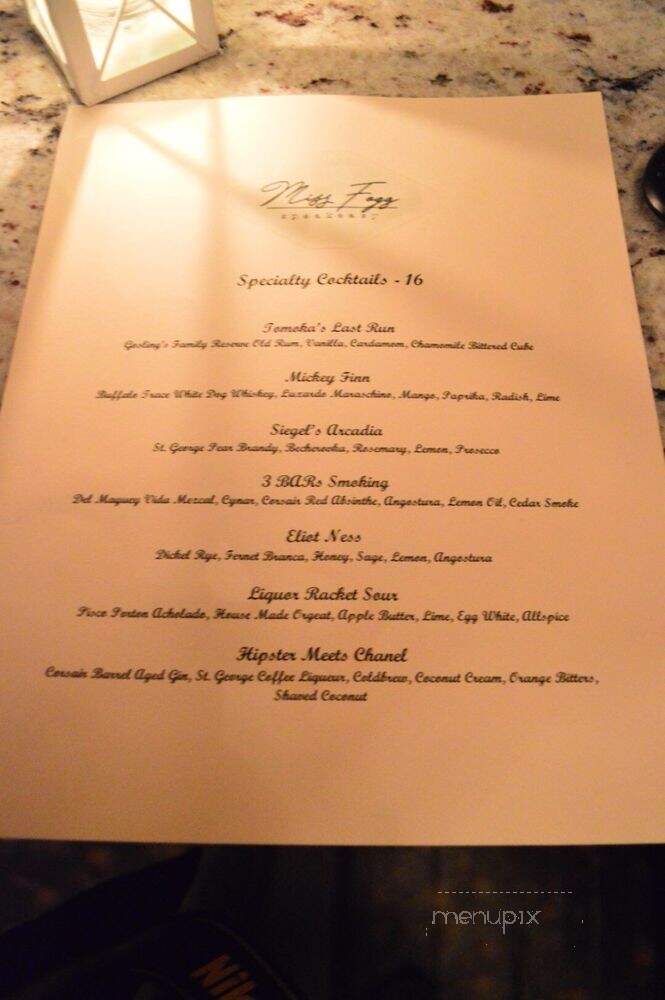 Foggy Dogg - Washington, DC menu_pic
