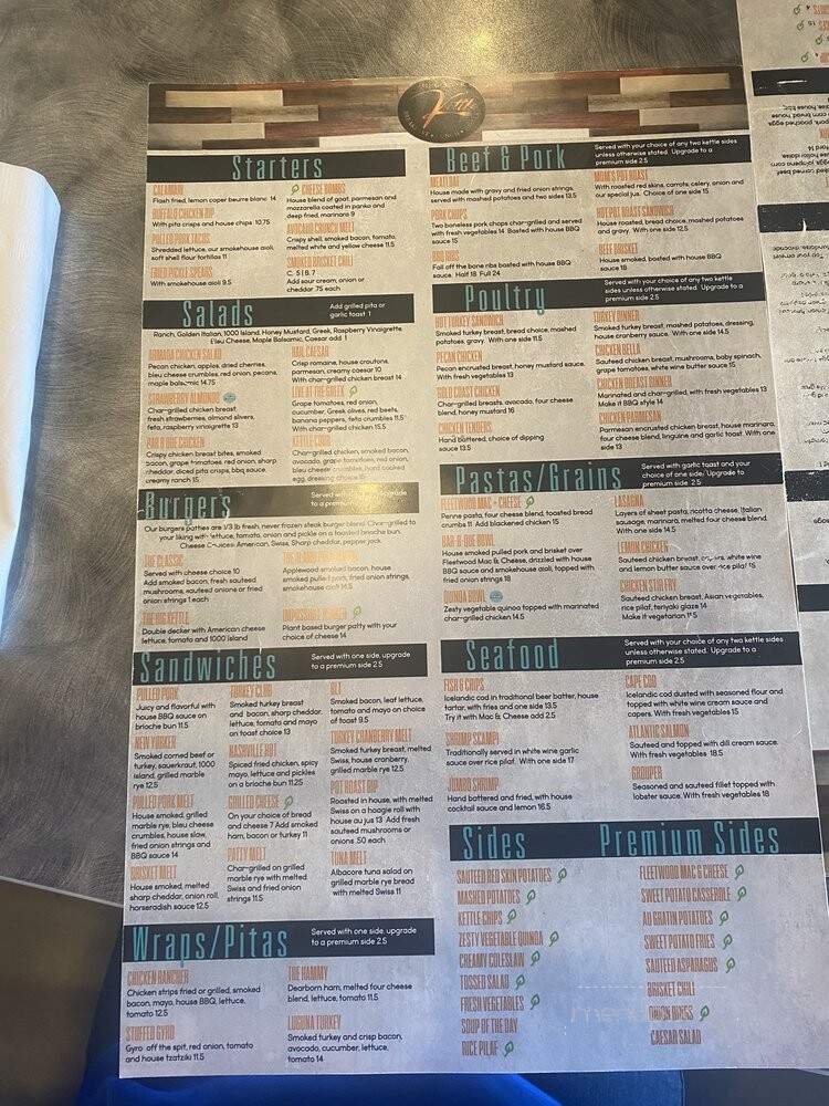 Copper Kettle Restaurant - Mayville, MI menu_pic