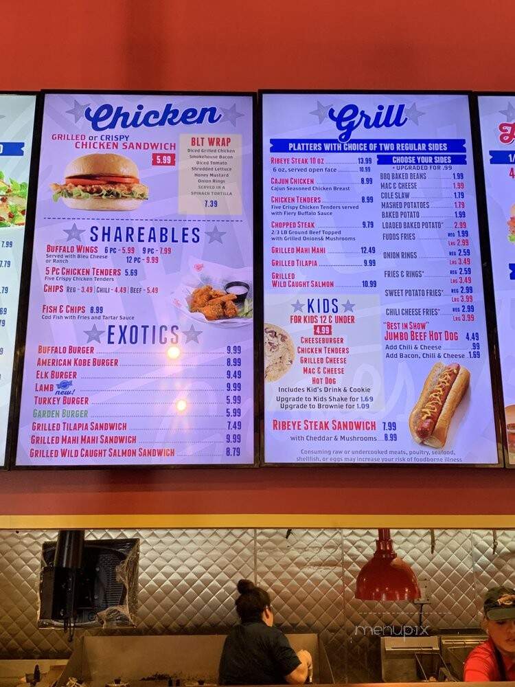 Fudruckers - Hialeah, FL menu_pic